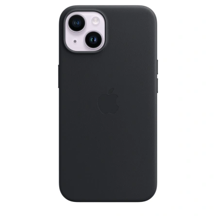 Кожаный чехол Apple MagSafe для iPhone 14 Midnight фото 6