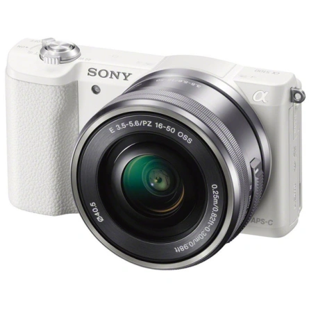 Фотоаппарат со сменной оптикой SONY Alpha ILCE-5100 Kit White фото 1