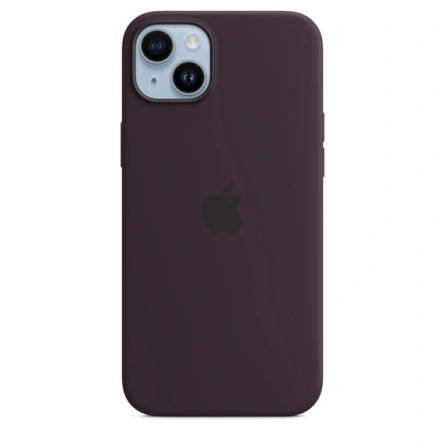 Силиконовый чехол Apple MagSafe для iPhone 14 Elderberry фото 4