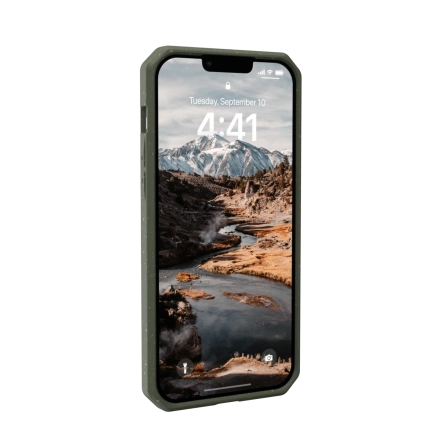 Чехол UAG Biodegradable Outback для iPhone 14 Plus Olive фото 4
