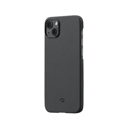 Чехол Pitaka MagEZ Case 3 для iPhone 14 600D Black/Grey (Twill) фото 3