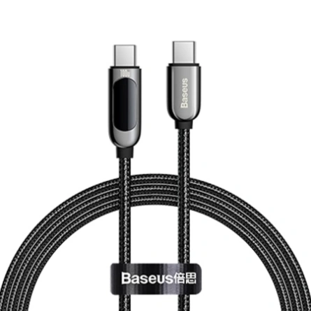 Кабель Baseus Superior Series Fast Charging Data Cable Type-C to Type-C 100W 2m (CATSK-C01) Black фото 2