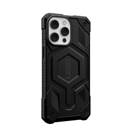 Чехол UAG Monarch Pro Kevlar For MagSafe для iPhone 14 Pro Kevlar Black фото 5