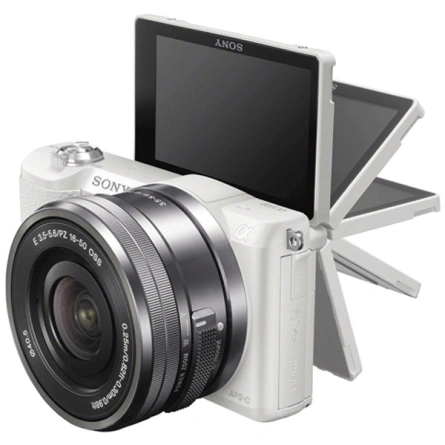 Фотоаппарат со сменной оптикой SONY Alpha ILCE-5100 Kit White фото 2