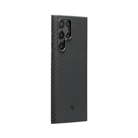 Чехол Pitaka MagEZ Case 2 для Series Galaxy S22 Ultra Black\Grey Twill фото 2