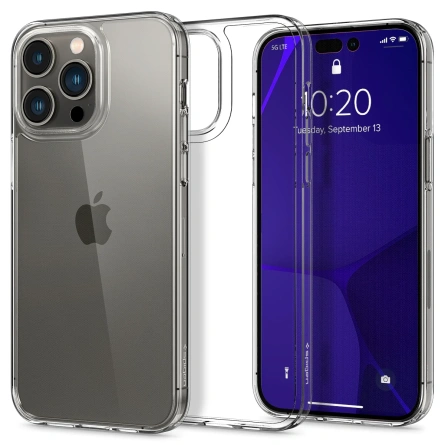 Чехол Spigen Air skin Hybrid для iPhone 14 Pro (ACS04952) Crystal Clear фото 2