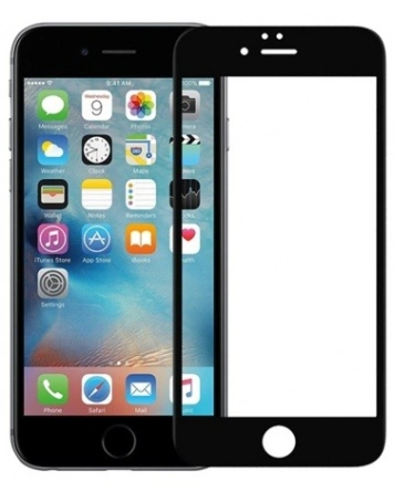 Защитное стекло GLASS-M для iPhone 6S 3D Черный фото 1