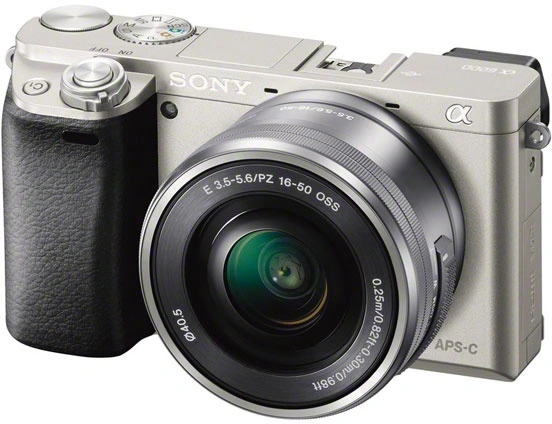 Фотоаппарат со сменной оптикой Sony Alpha ILCE-6000 Kit Silver фото 1