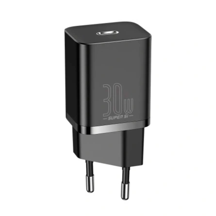 Сетевое зарядное устройство Baseus Quick Charger Super Si 1C 30W (CСSUP-J01) Black фото 1
