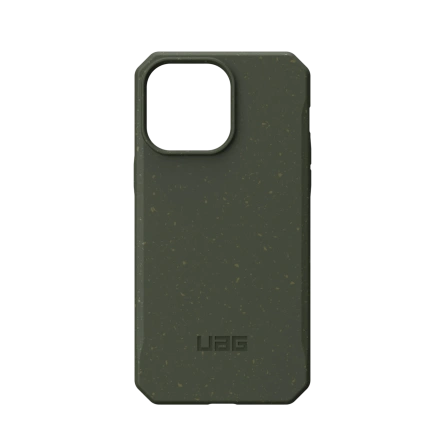 Чехол UAG Biodegradable Outback для iPhone 14 Pro Olive фото 1