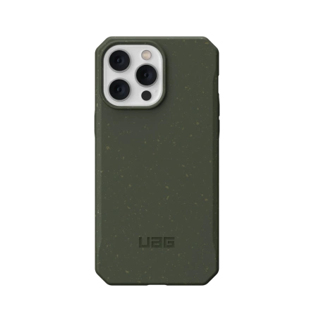 Чехол UAG Biodegradable Outback для iPhone 14 Pro Olive фото 9