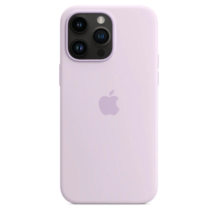 Силиконовый чехол Apple MagSafe для iPhone 14 Pro Lilac фото 4