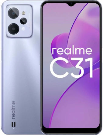Смартфон Realme C31 3/32Gb Silver (Светло-серебристый) фото 1