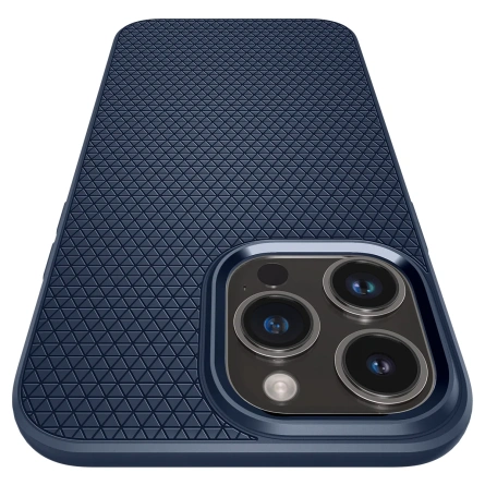 Чехол Spigen Liquid Air для iPhone 14 Pro Max (ACS04814) Navy Blue фото 5