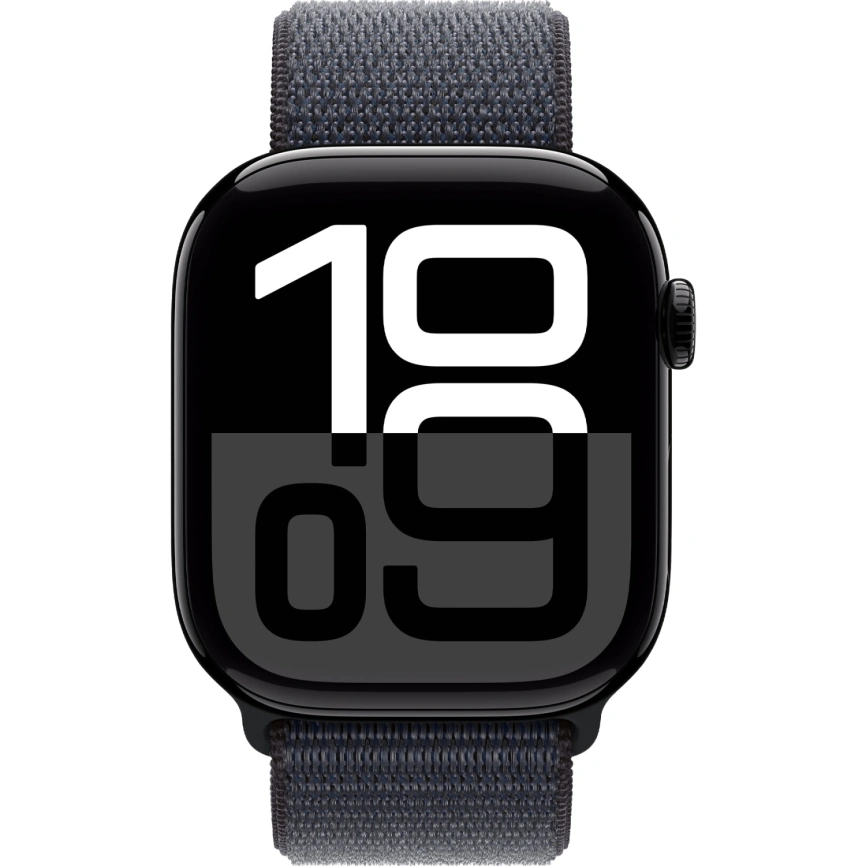 Смарт-часы Apple Watch Series 10 46mm Jet Black Aluminum Case with Ink Sport Loop фото 3