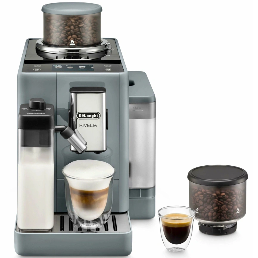 Кофемашина DeLonghi Rivelia Perfetto EXAM440.55.G Gray фото 2