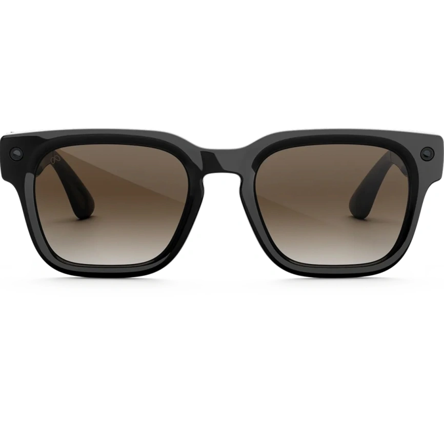 Умные очки Meta Fury Classic Black Standard Brown Gradient фото 2