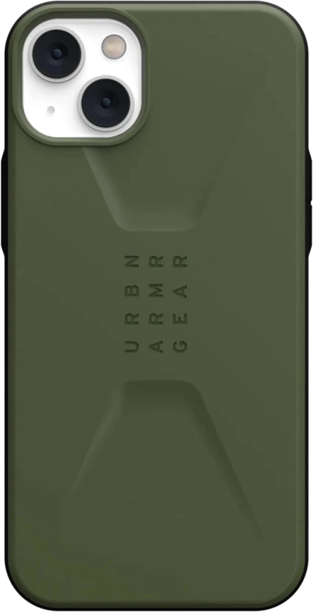 Чехол UAG Civilian для iPhone 14 Plus Olive фото 3