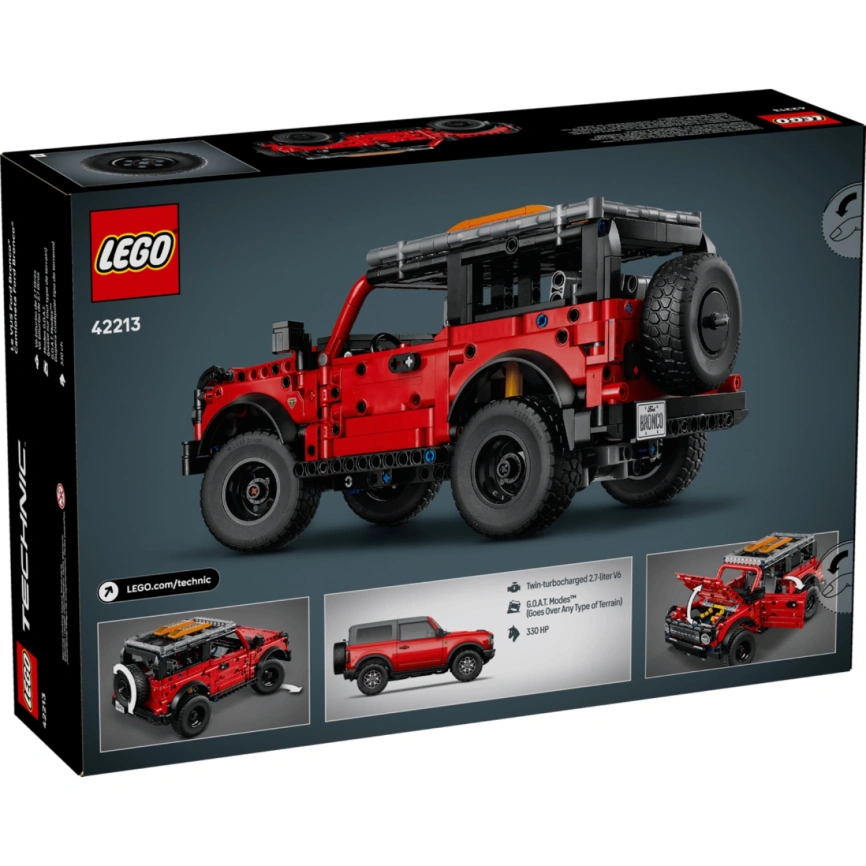 Конструктор LEGO Technic Ford Bronco SUV 42213 фото 7