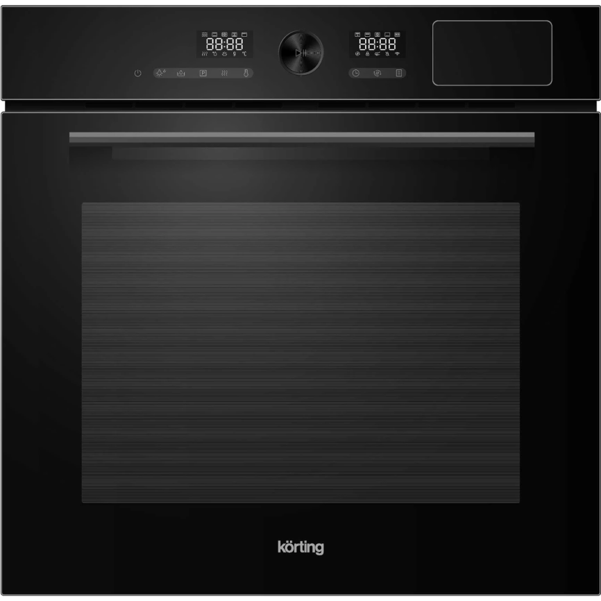 Электрический духовой шкаф Korting OKB 1650 GN Steam Black фото 1