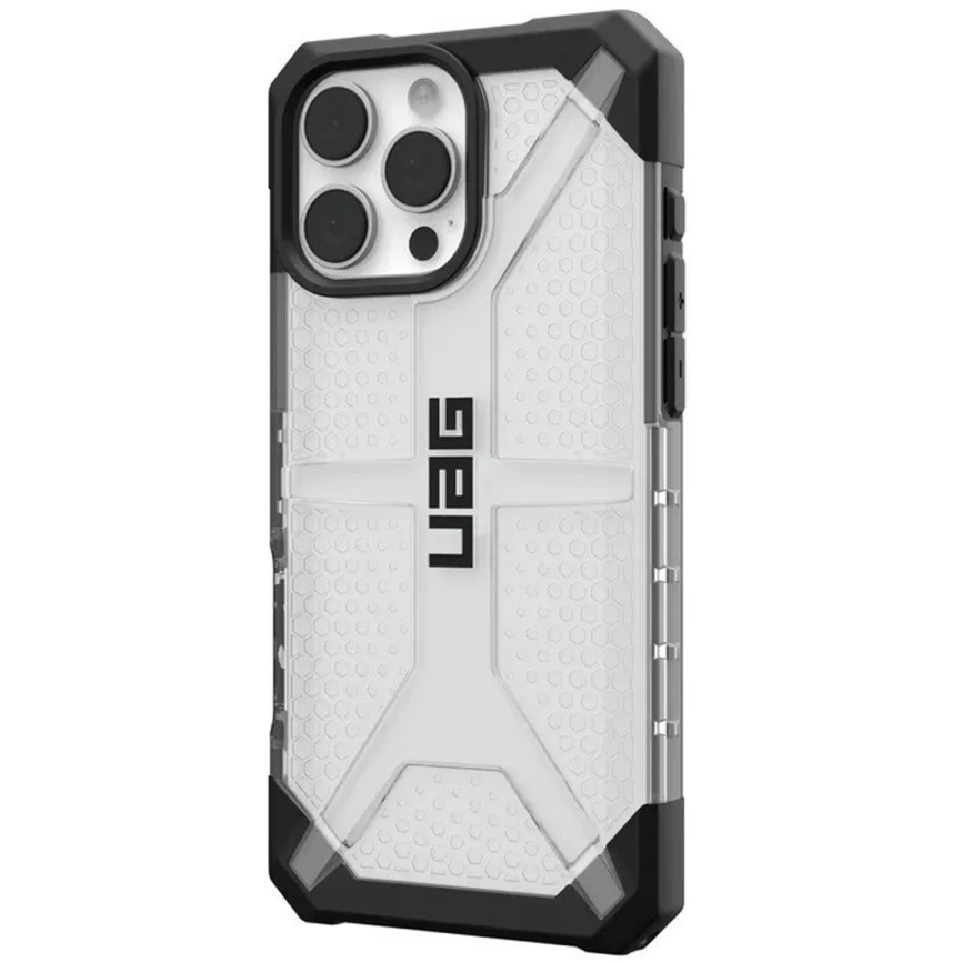 Чехол UAG Plasma для iPhone 16 Pro Ice фото 5