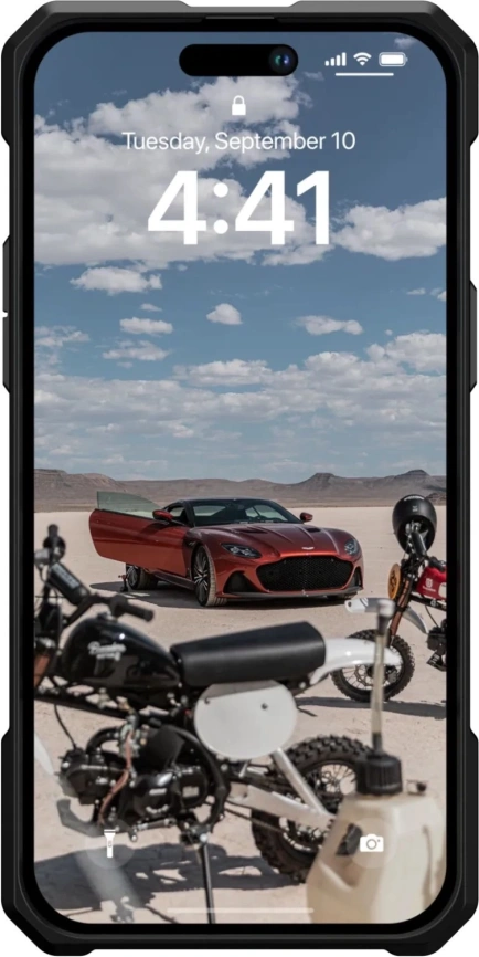 Чехол UAG Monarch Pro For MagSafe для iPhone 14 Pro Max Silver фото 5