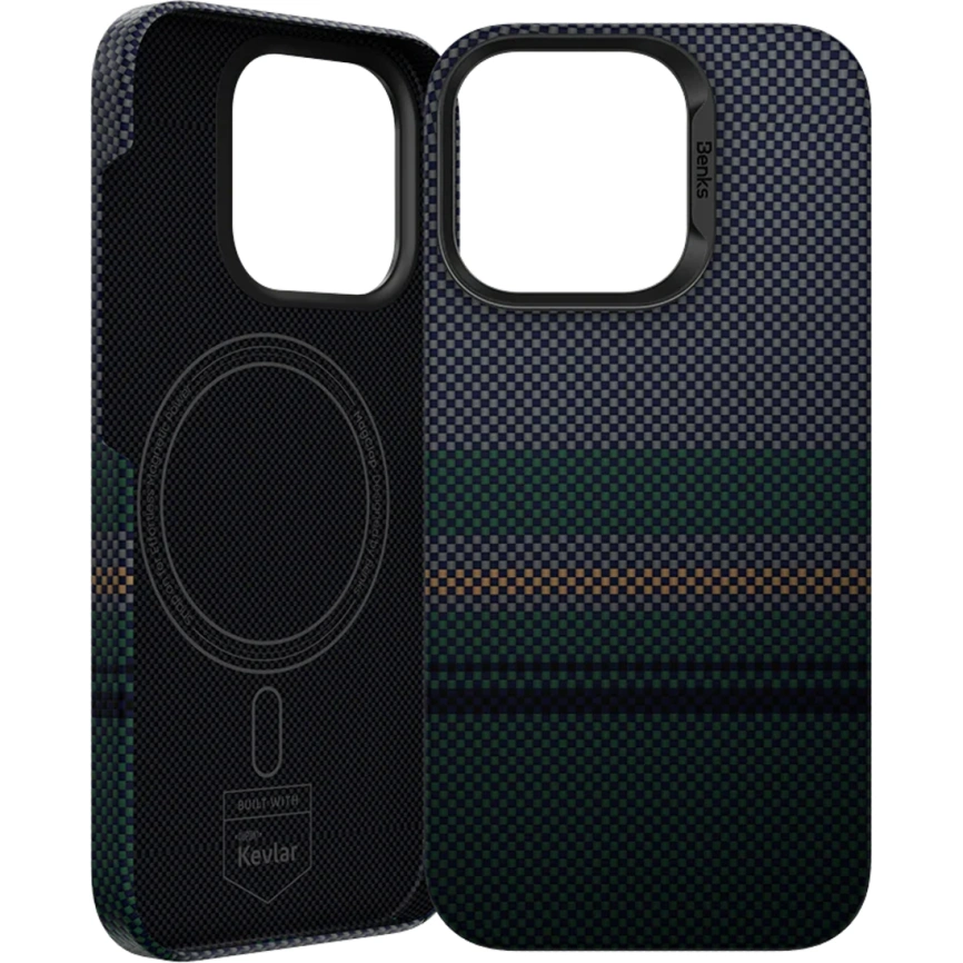 Чехол Benks ArmorAir Case built with Kevlar для iPhone 16 Aurora фото 1