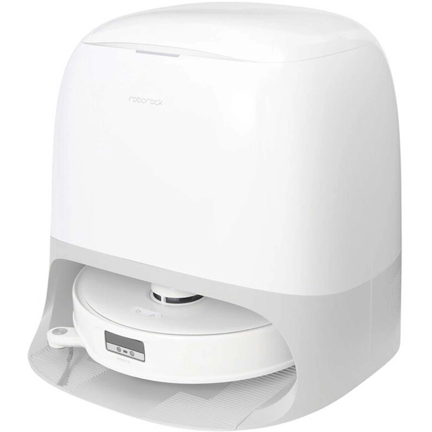 Робот-пылесос Roborock Qrevo CurvC White EAC фото 1