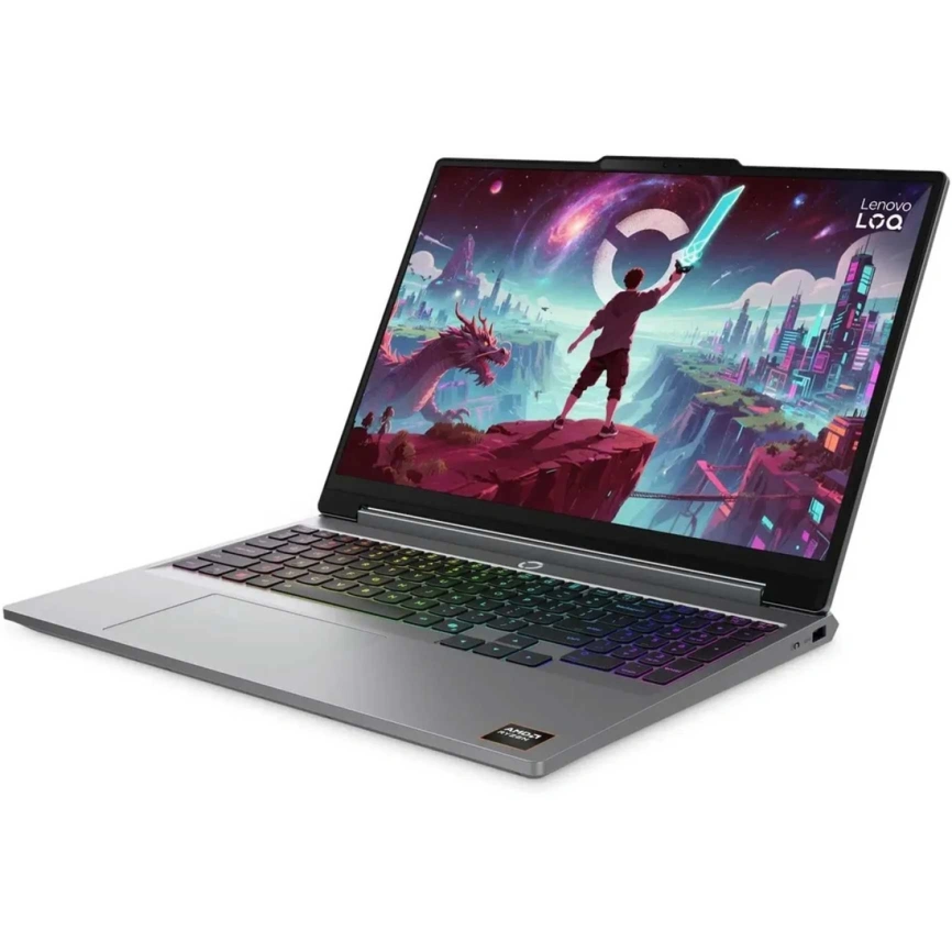 Ноутбук Lenovo LOQ 15AHP11 15.6 IPS/ R7-250/16GB/512GB SSD (83TN003FPS) Luna Grey фото 1