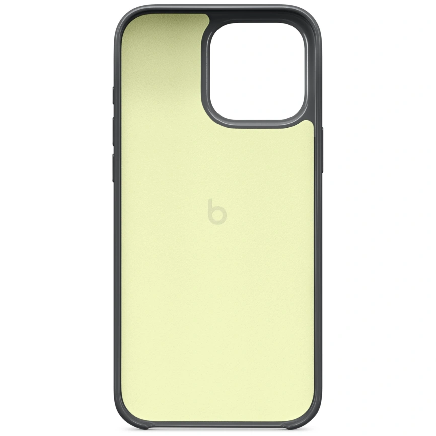 Чехол Beats Case with MagSafe для iPhone 16 Pro Max Midnight Black фото 4