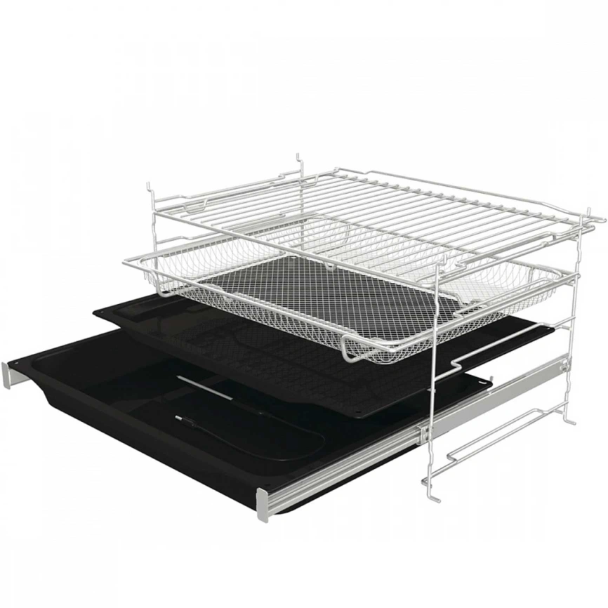 Электрический духовой шкаф Gorenje BSA6138B Black/Stainless Steel фото 5