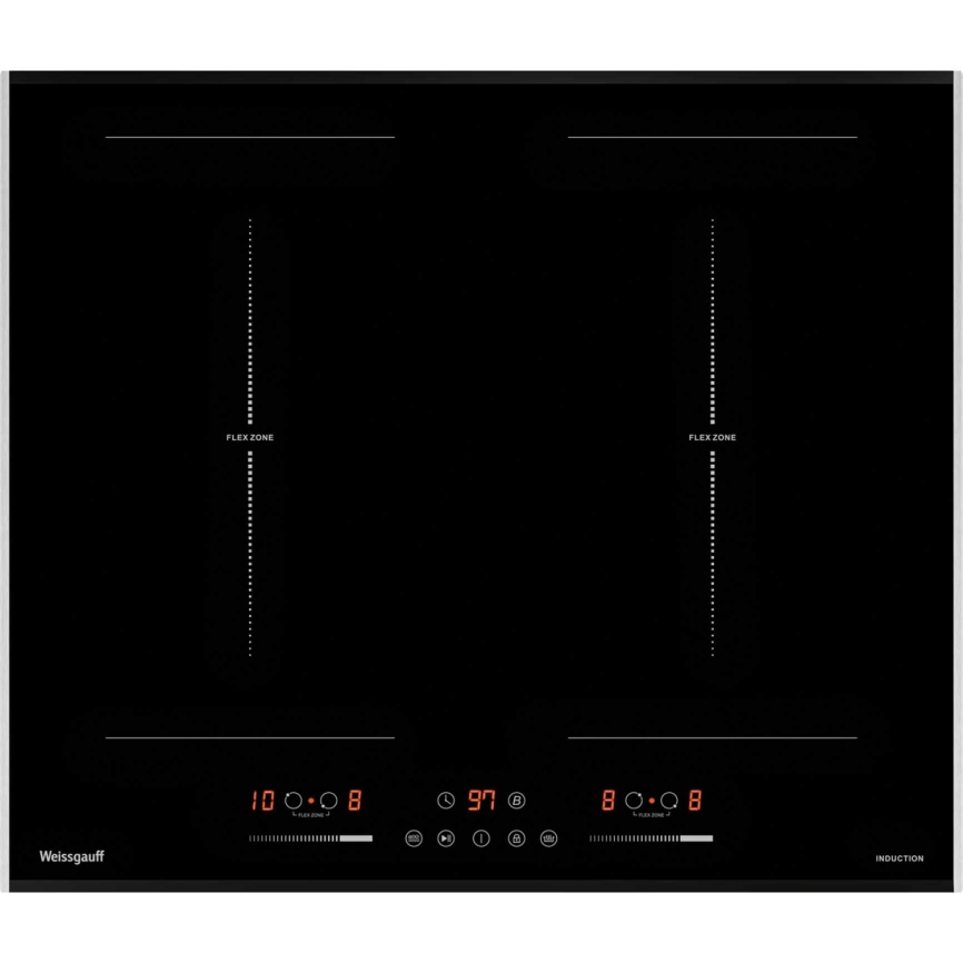 Индукционная варочная панель Weissgauff HI 642 BFZG Black фото 1