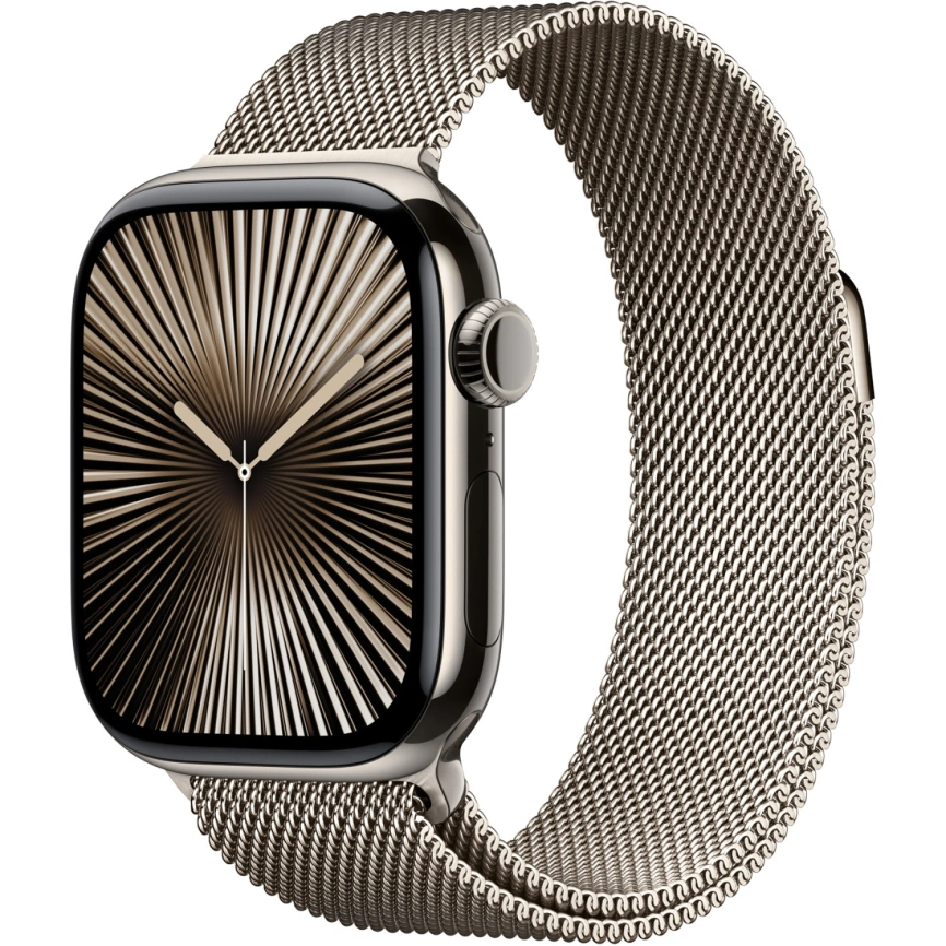 Ремешок Apple Watch 42mm Natural Milanese Loop фото 2