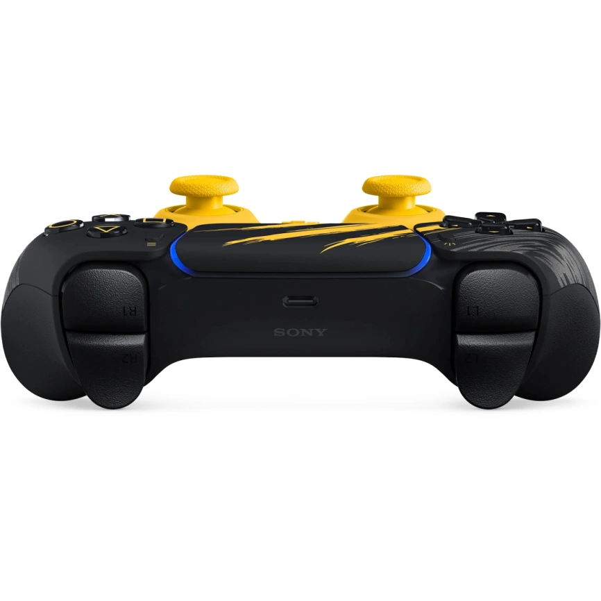 Джойстик беспроводной Sony DualSense для PS5 Marvel's Wolverine Yellow Limited Edition фото 3