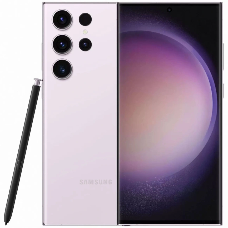 Смартфон Samsung Galaxy S23 Ultra SM-918B/DS 8/256Gb Lavender фото 1