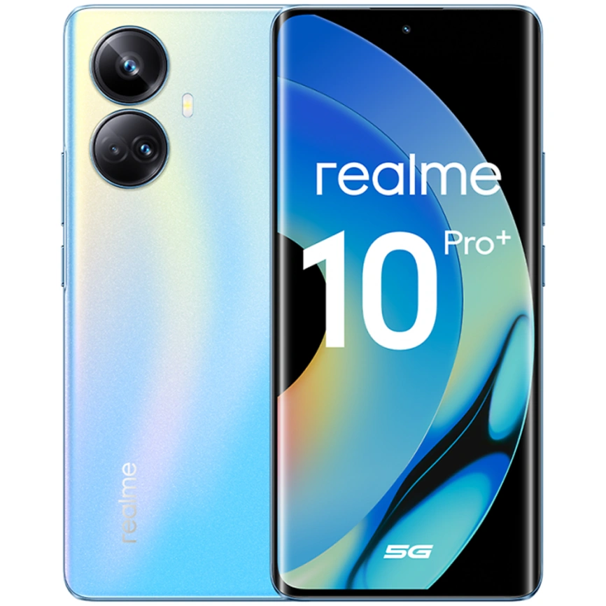 Смартфон Realme 10 Pro Plus 8/256Gb Blue фото 1