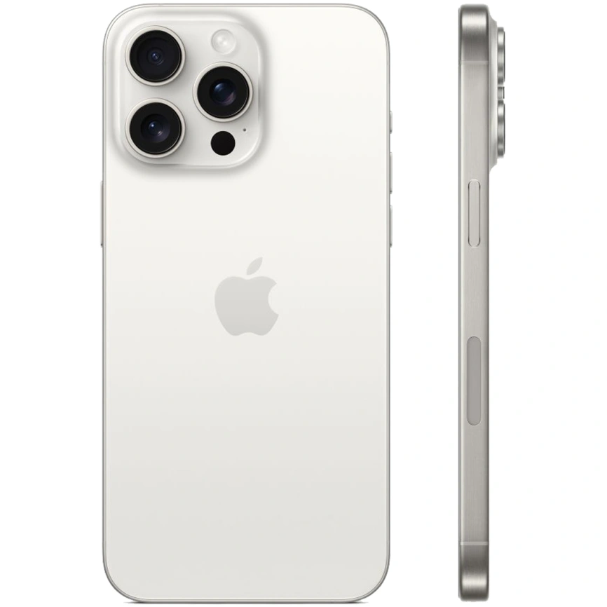 Смартфон Apple iPhone 15 Pro Max eSim 1Tb White Titanium фото 2