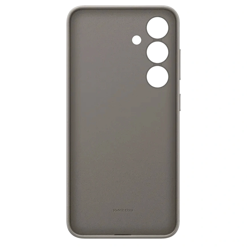 Чехол Samsung Vegan Leather Case для S24 Plus Taupe фото 5