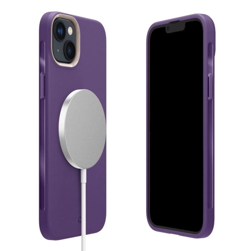 Чехол Spigen Cyrill Ultra Color MagSafe для iPhone 14 (ACS05491) Violet фото 5