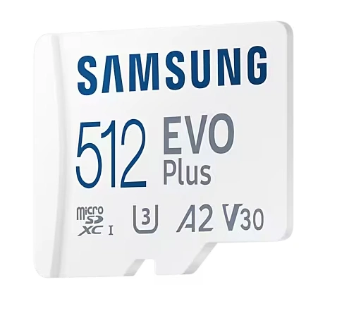 Карта памяти Samsung EVO Plus 512GB MicroSDXC Class 10/UHS-I/U3/130Мб/с MB-MC512KA фото 3