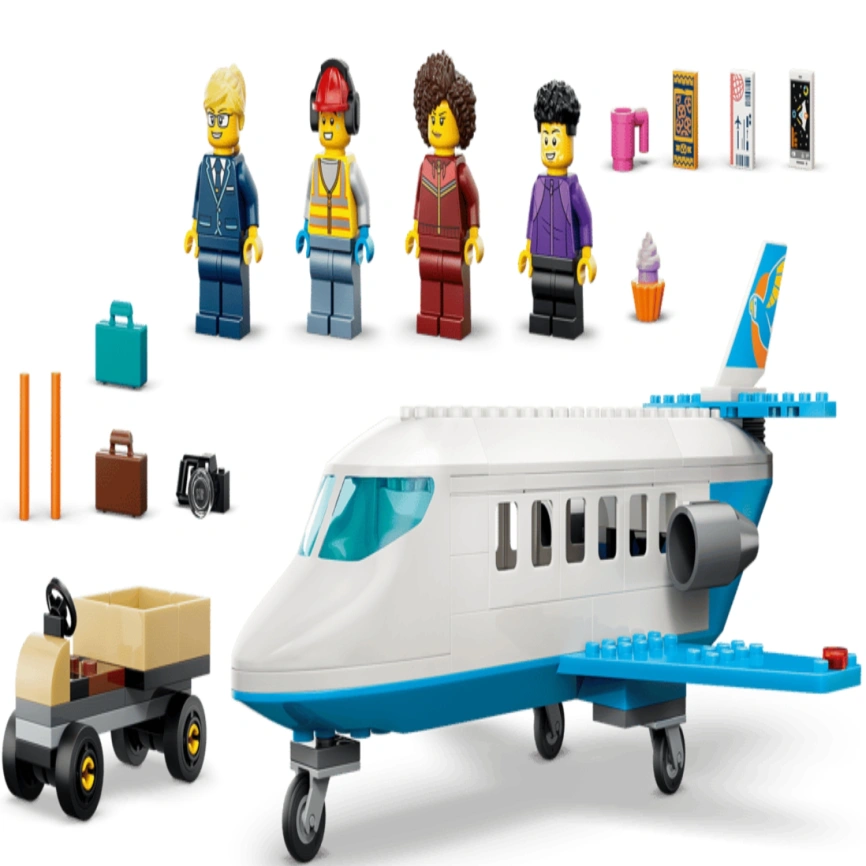 Конструктор LEGO City Passenger Jet 60492 фото 4