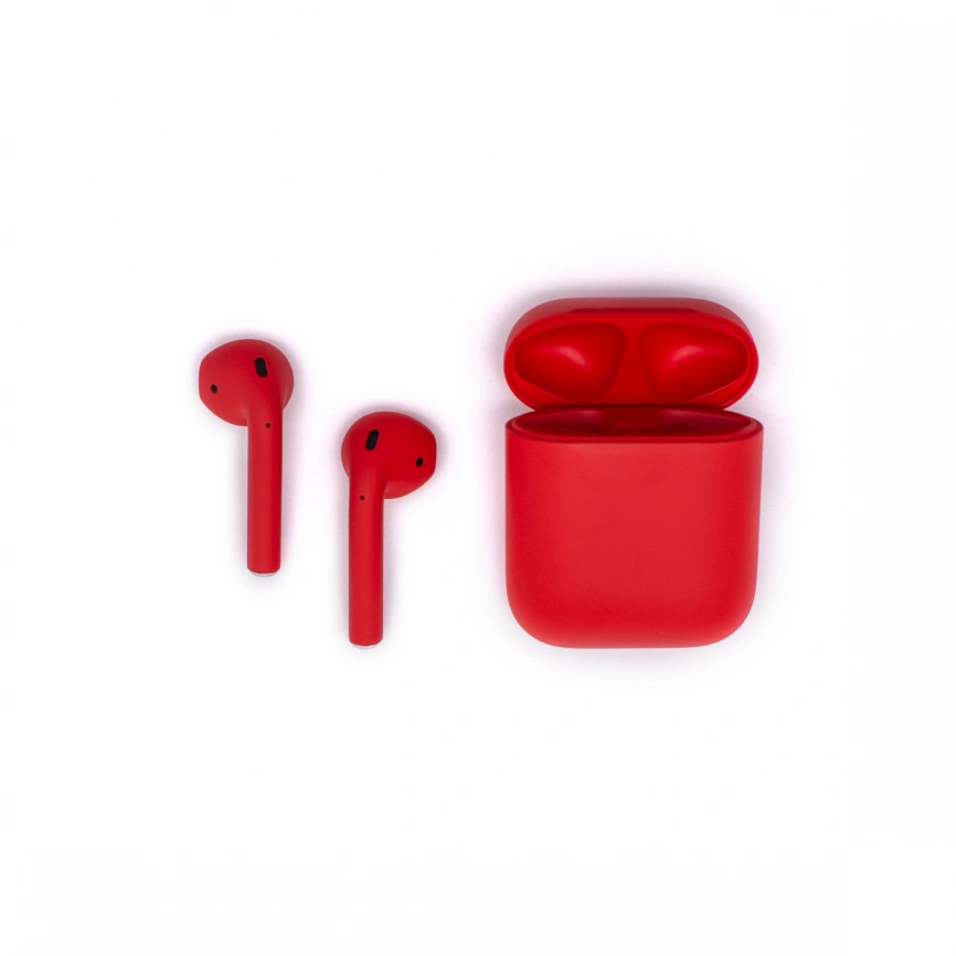 Наушники Apple AirPods 2 Color (MV7N2) Total Red Matte фото 1