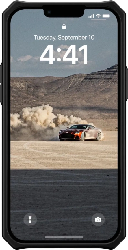 Чехол UAG Monarch для iPhone 14 Carbon Fiber фото 6