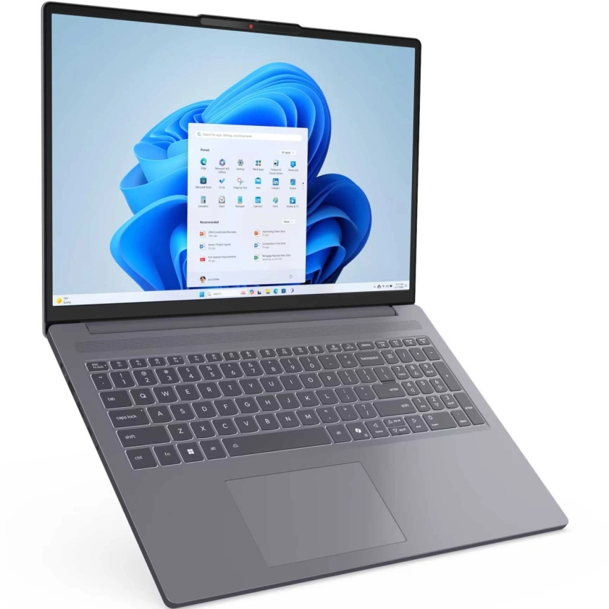 Ноутбук Lenovo IdeaPad Slim 3 16ARP10 16 IPS/ R5-150/16GB/512GB SSD (83K800B8RK) Luna Grey фото 4