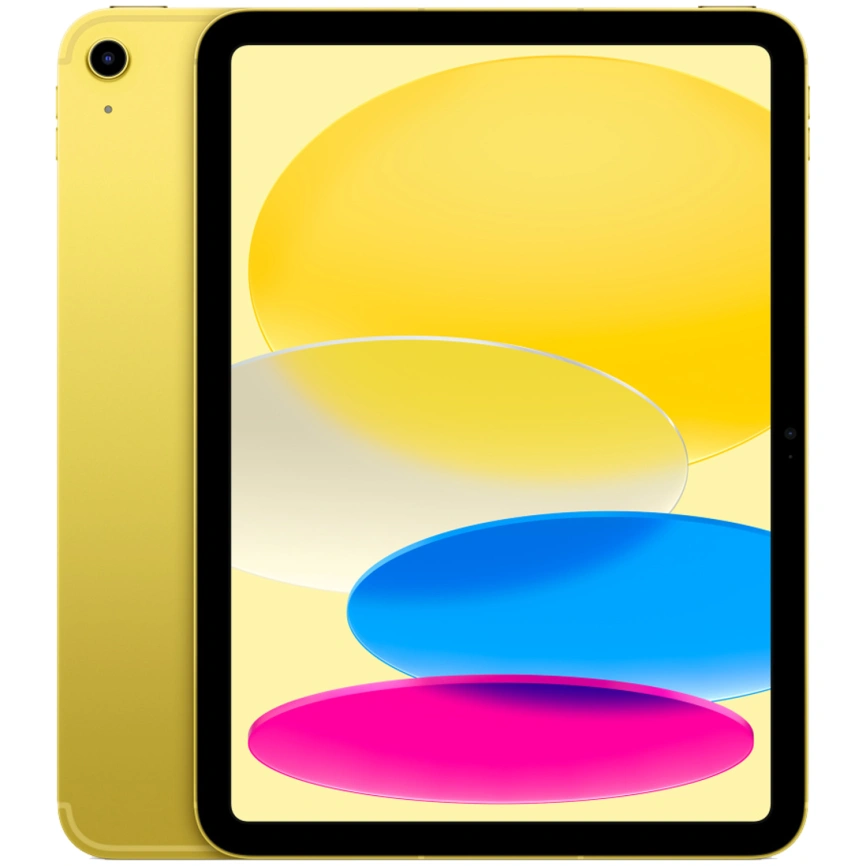Планшет Apple iPad 10.9 (2022) Wi-Fi + Cellular 256Gb Yellow (MQ6V3) фото 1