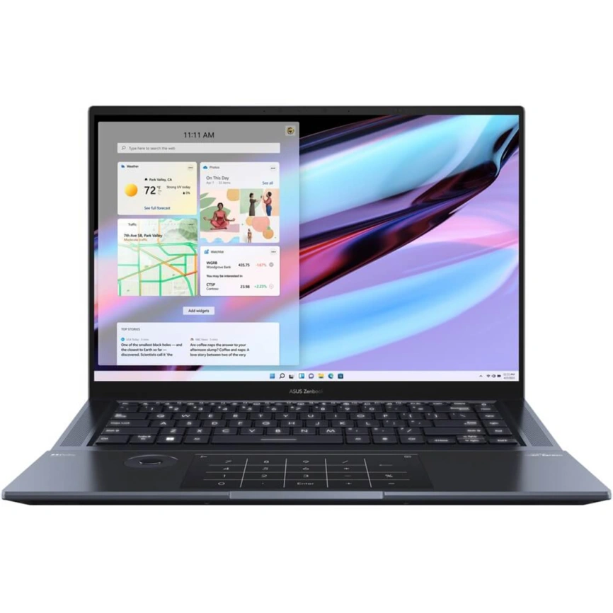 Ноутбук ASUS Zenbook Pro 16X UX7602VI-MY034X 16 3.2K OLED/ i9-13900H/32GB/2TB SSD (90NB10K1-M001F0) Tech Black фото 6