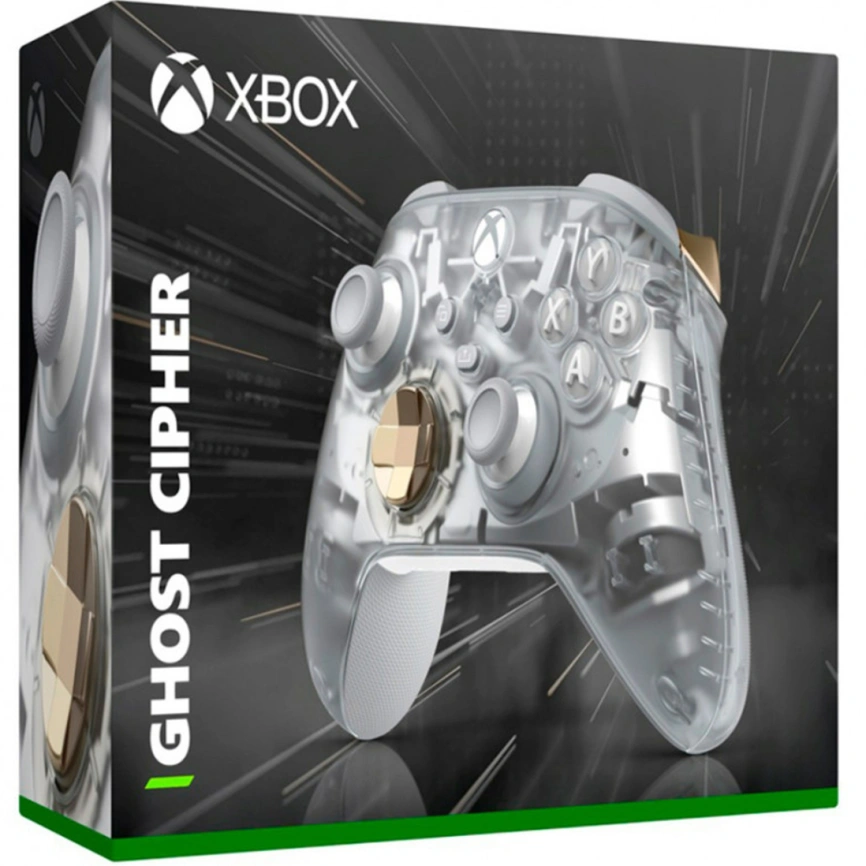 Джойстик беспроводной Microsoft Xbox Series Ghost Cipher Special Edition фото 6