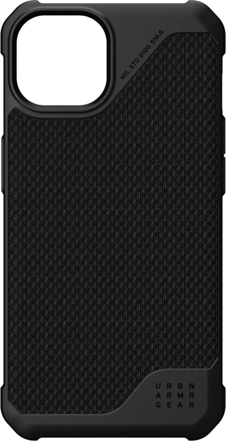 Чехол UAG Metropolis LT для iPhone 13 (11317O113940) Kevlar Black фото 1