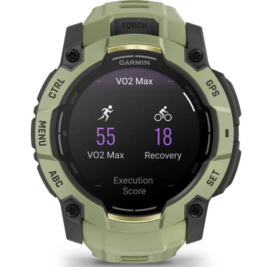 Смарт-часы Garmin Instinct 3 50mm Amoled Fern Green with Fern Green Band (010-03020-02) фото 7