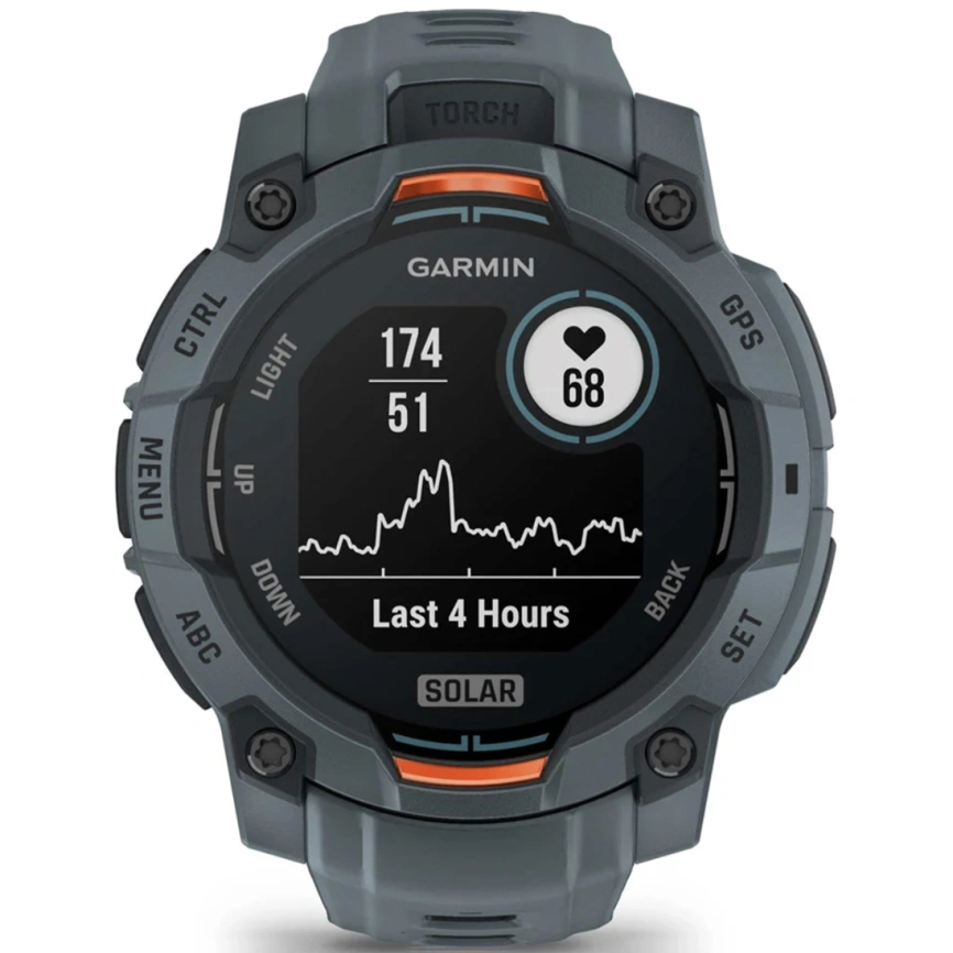 Смарт-часы Garmin Instinct 3 45mm Solar Twilight with Twilight Band (010-02934-01) фото 7